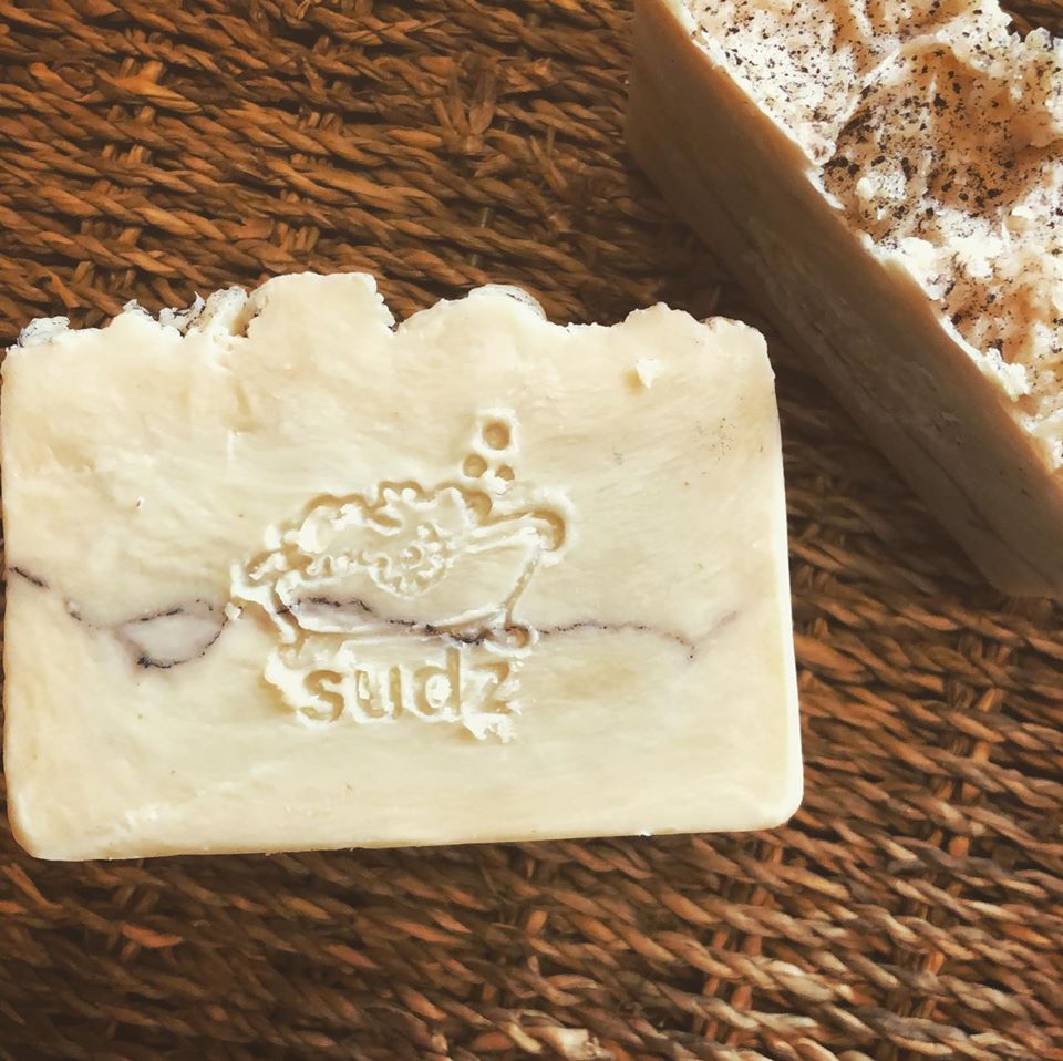 Jay soap from Sudz Natural Soaps smells fresh and bright and nourishes